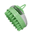Pet Dog Cat Bath Brush 2-In-1 Pet SPA Massage Comb Soft Silicone Pet Shower Hair Grooming Cmob Dog Cleaning Tool Pet Supplies
