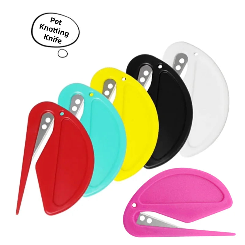 Pet Hair Removal Knot Dog 2024 Unknot Knife Shedding Grooming Shedding Trim Stainless Effectively Safe Cat Accessories Scissors