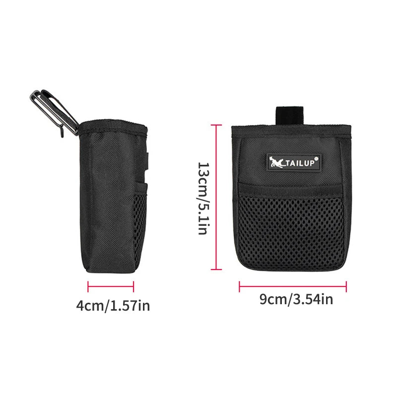 Pet Mini Portable Pet Organizer Supplies Dog Snack Bag Outdoor Training Bag Convenient Carry-On for Dogs